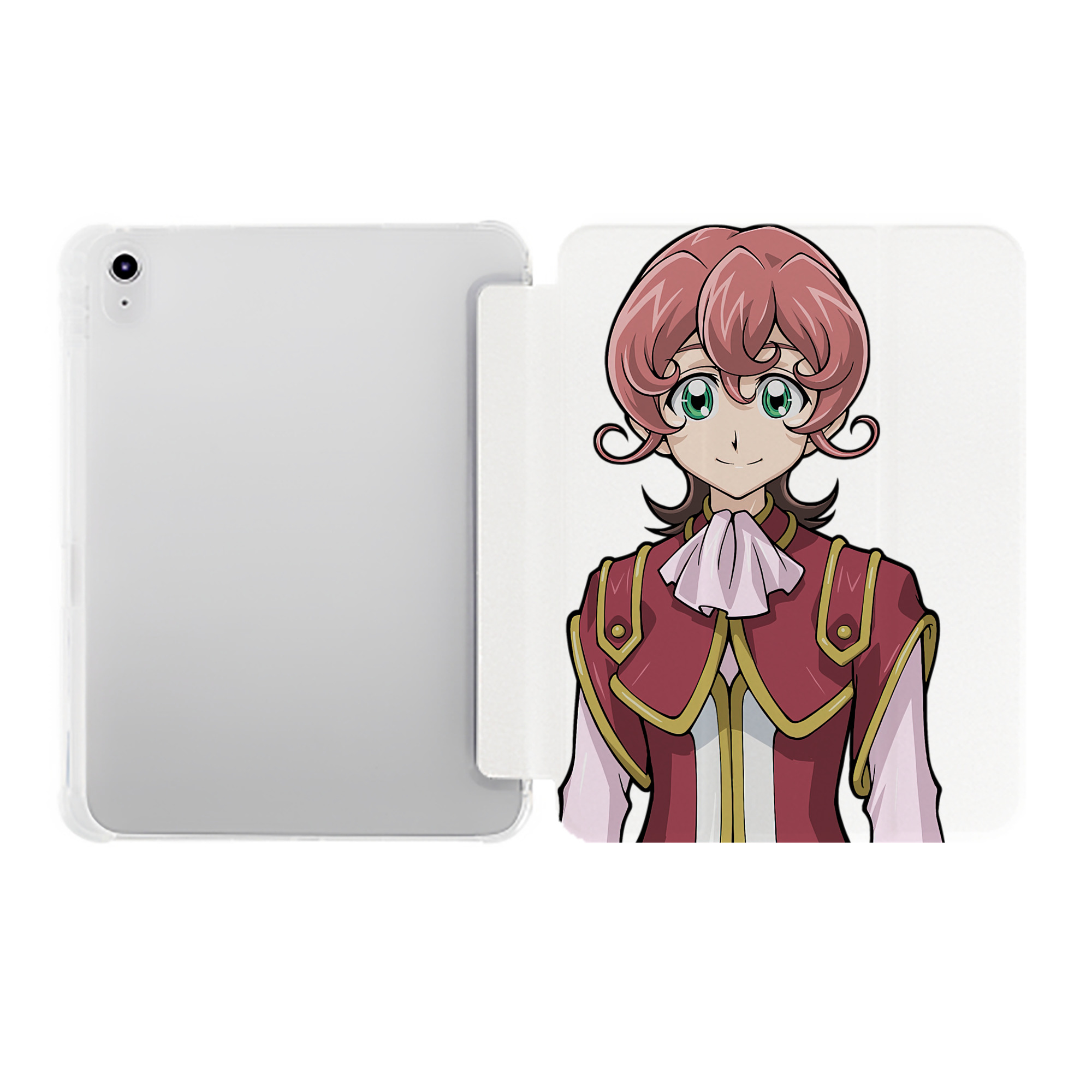 （画像用） 遊☆戯☆王 Yu-Gi-Oh! IPad ケース ペン収納付き 三つ折りスタンド PUレザー×シリコン 対応機種9.5/10.5/10.9インチ